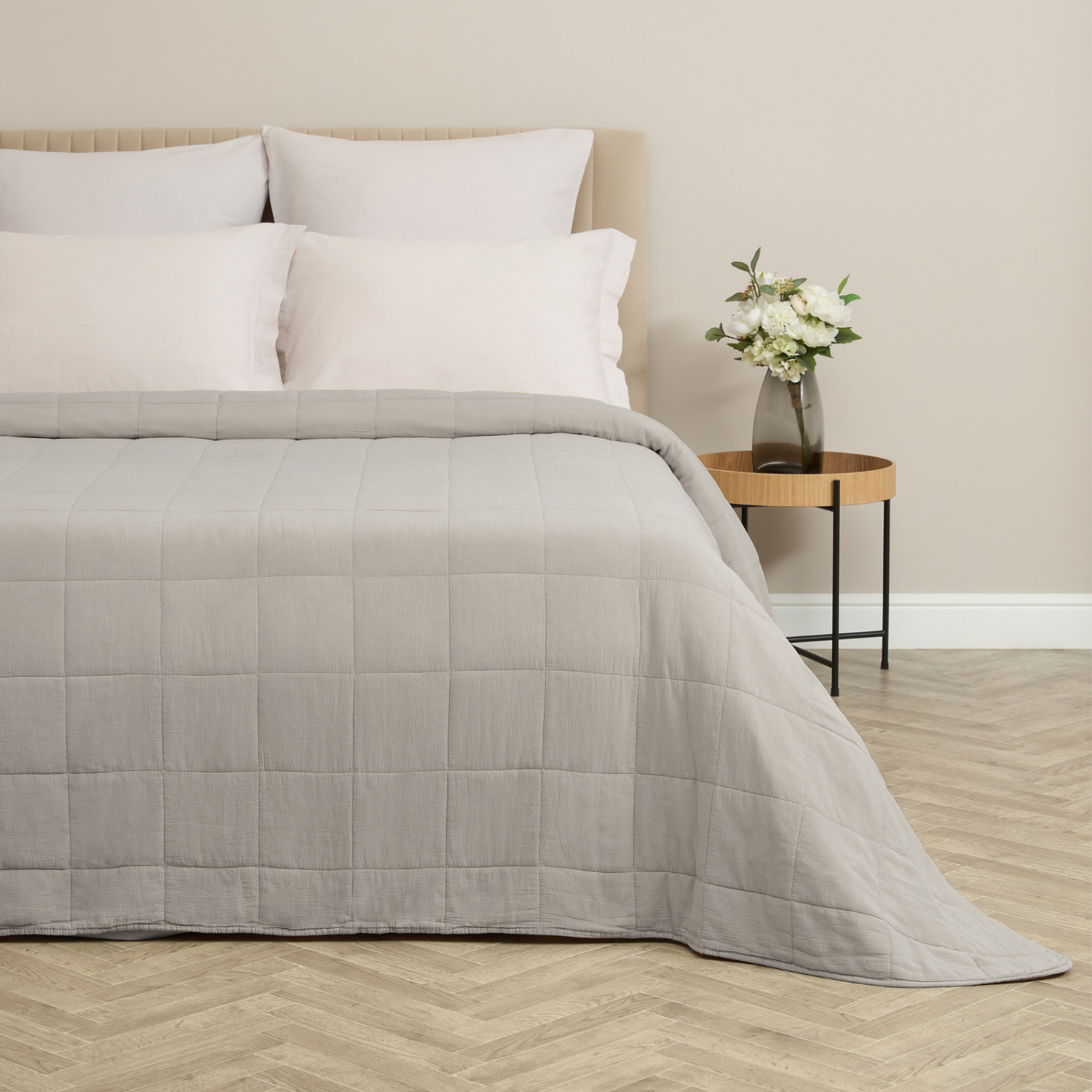 Покрывало Alda, серое - фото № 2