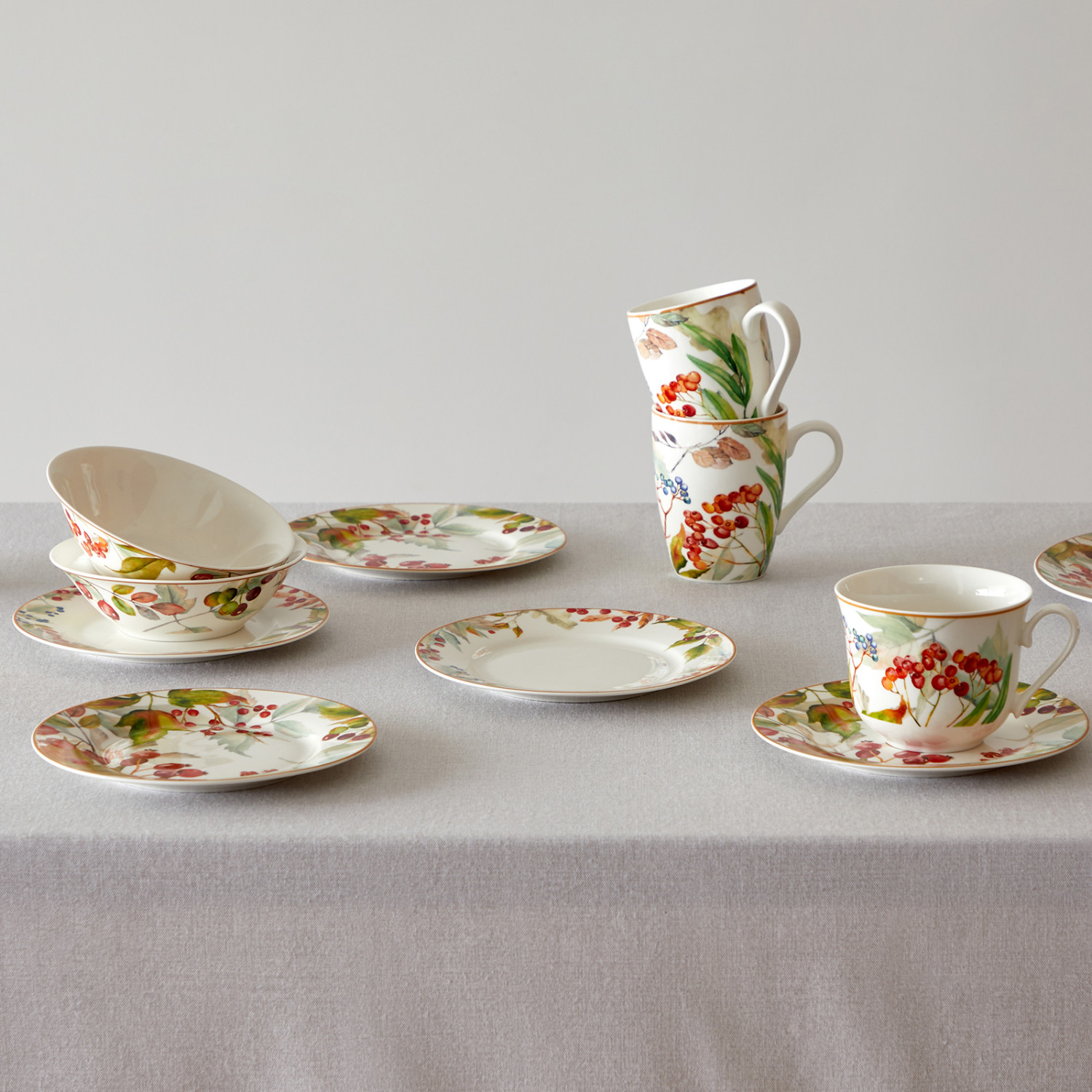 Тарелка Шиповник/Rose hip I - фото № 6