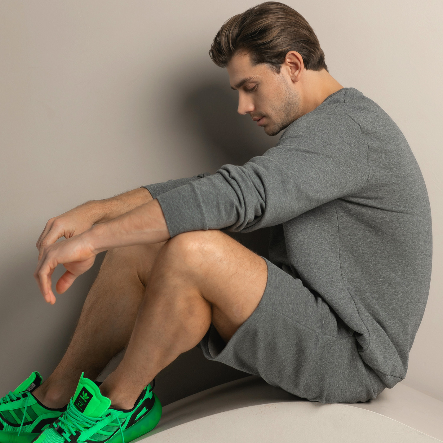 Шорты Massimo men, серые - фото № 5