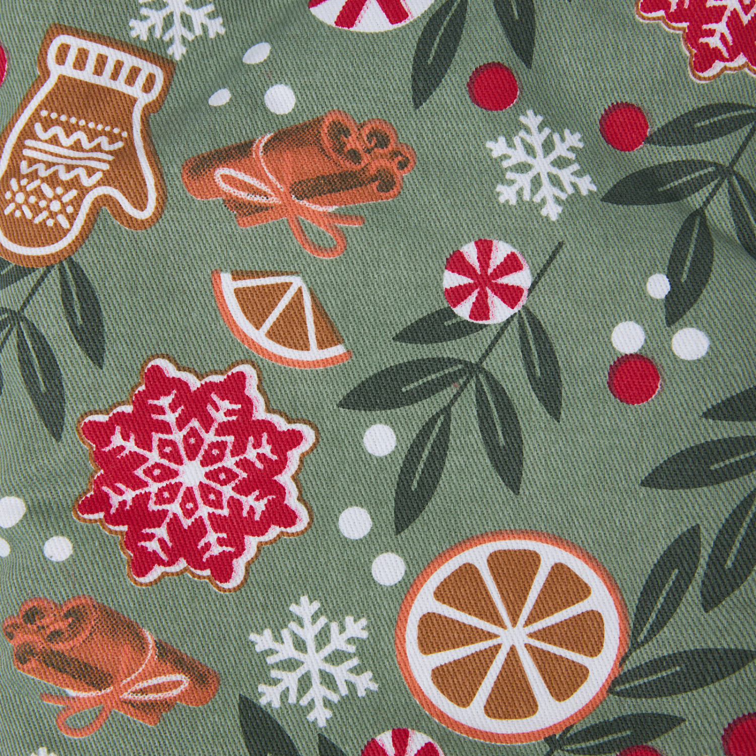 Комплект кухонный Зимнее время/Winter time - фото № 4