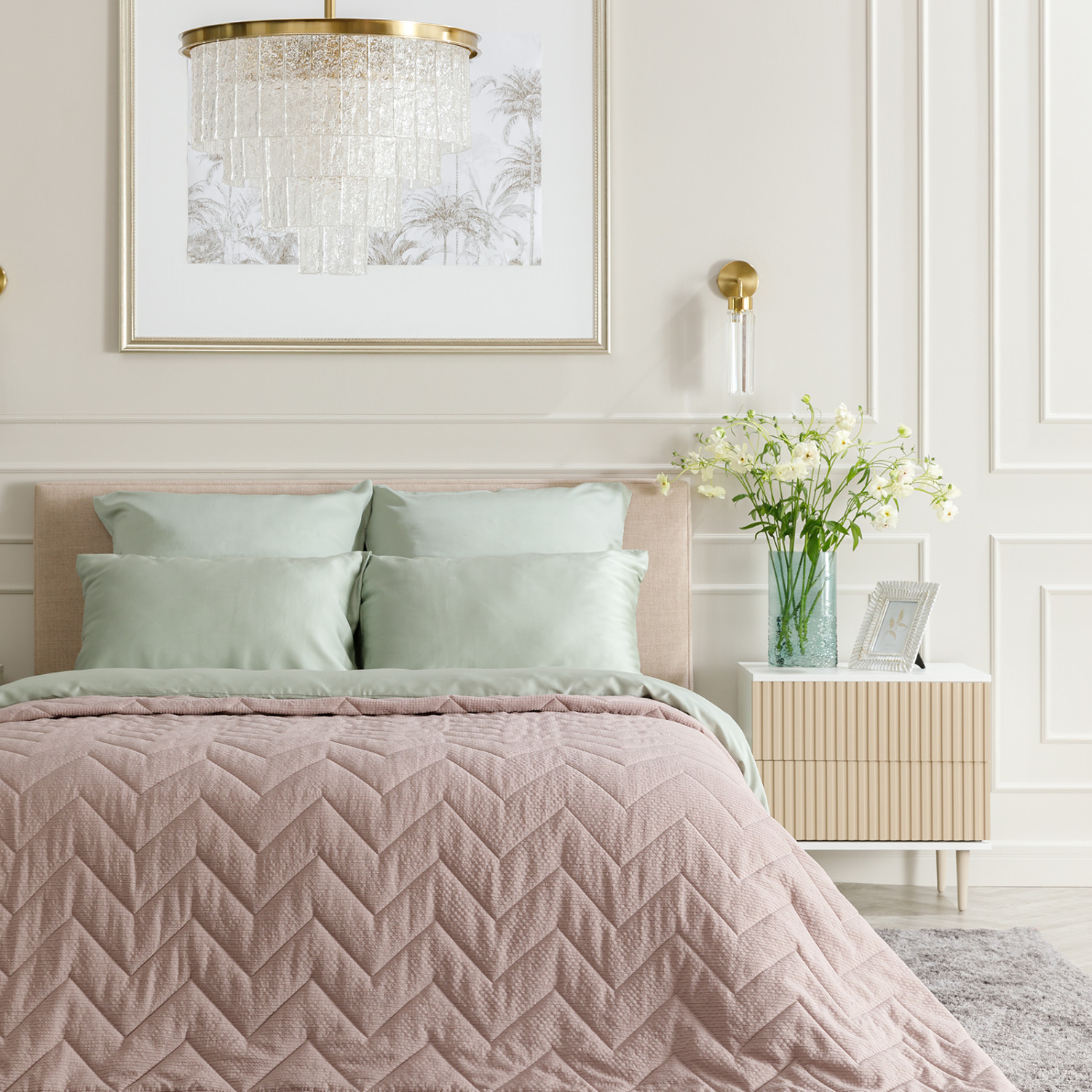 Покрывало Onde, какао - фото № 3