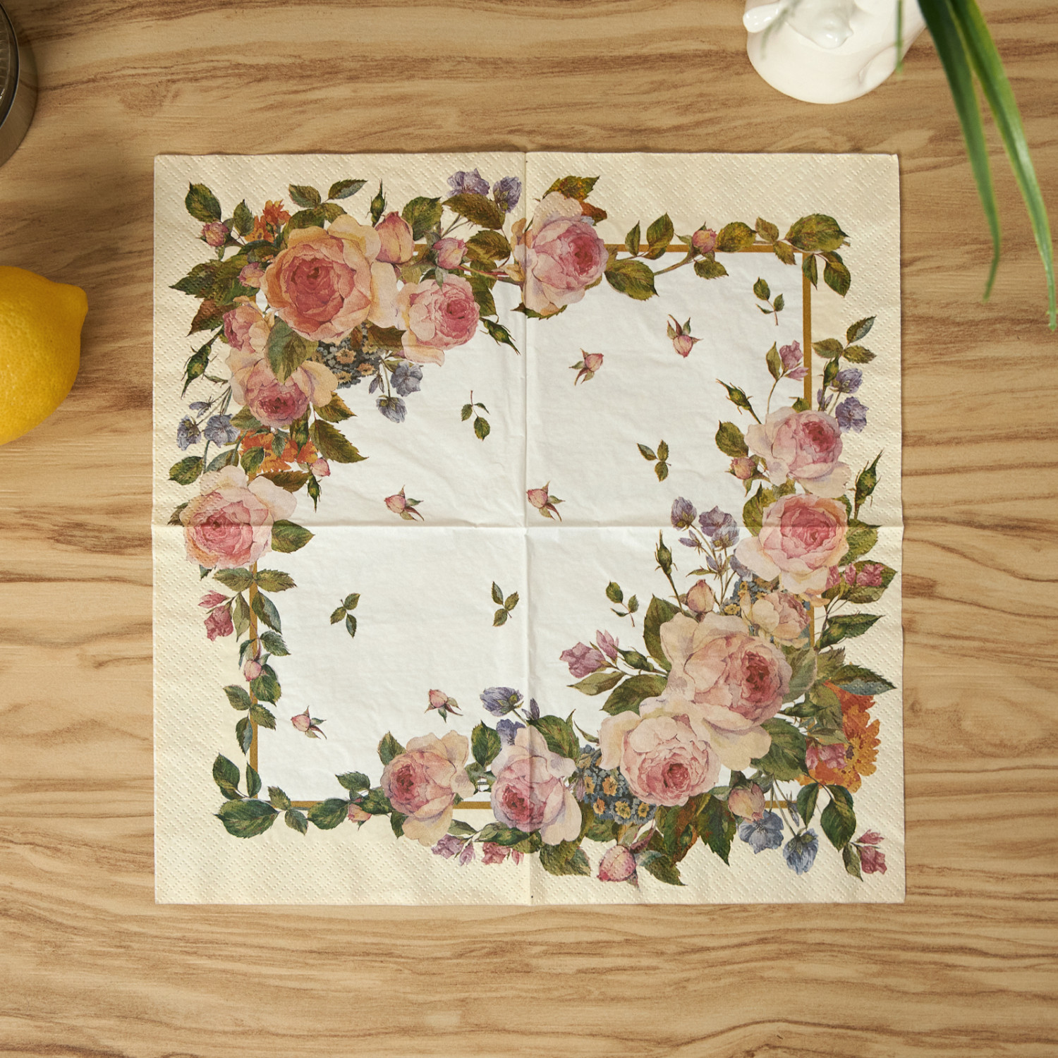 Салфетки бумажные Pion - фото № 3