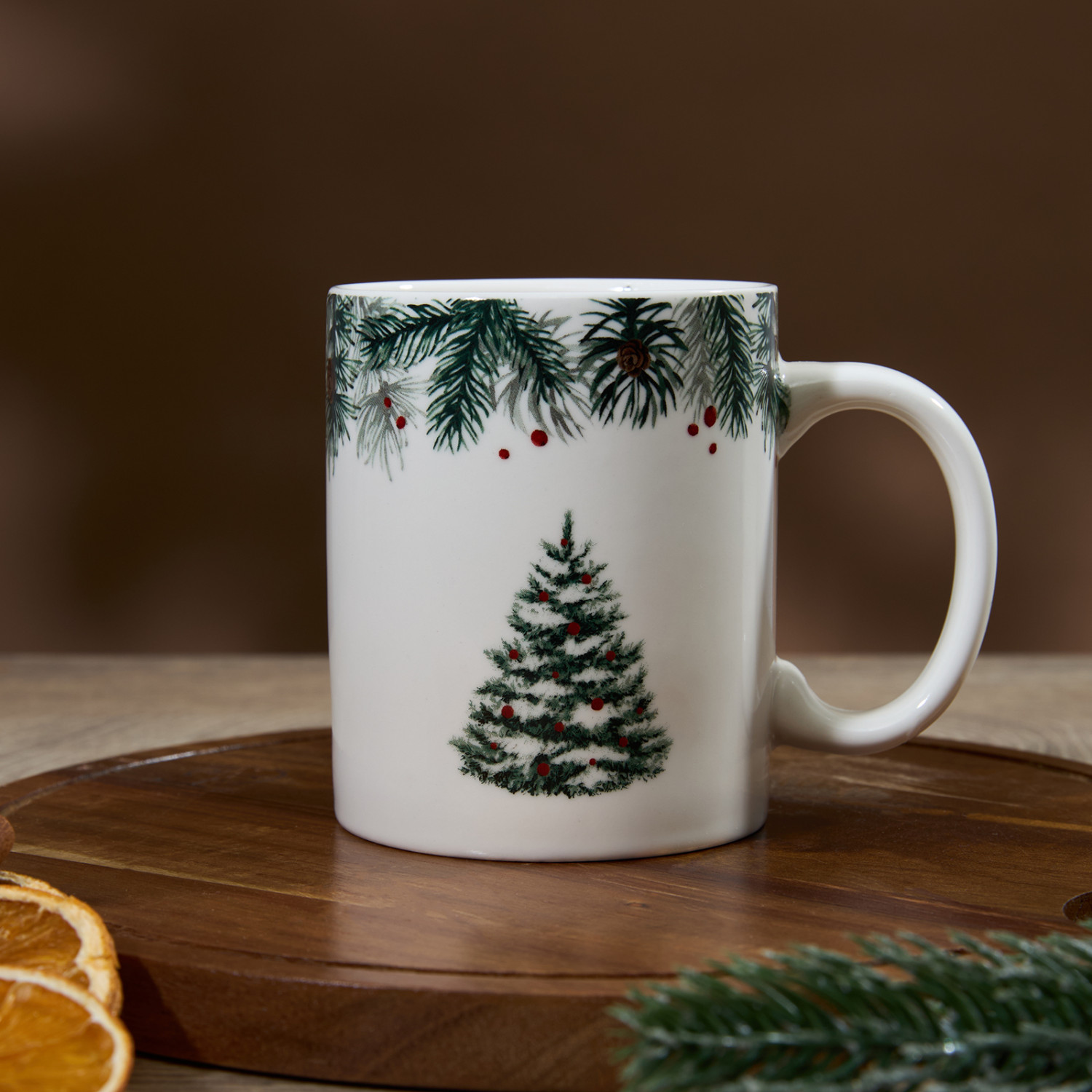 Кружка Christmas tree - фото № 3