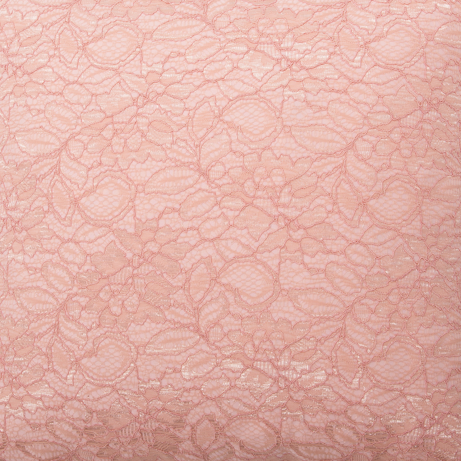 Подушка декоративная Кружево, персик - фото № 2