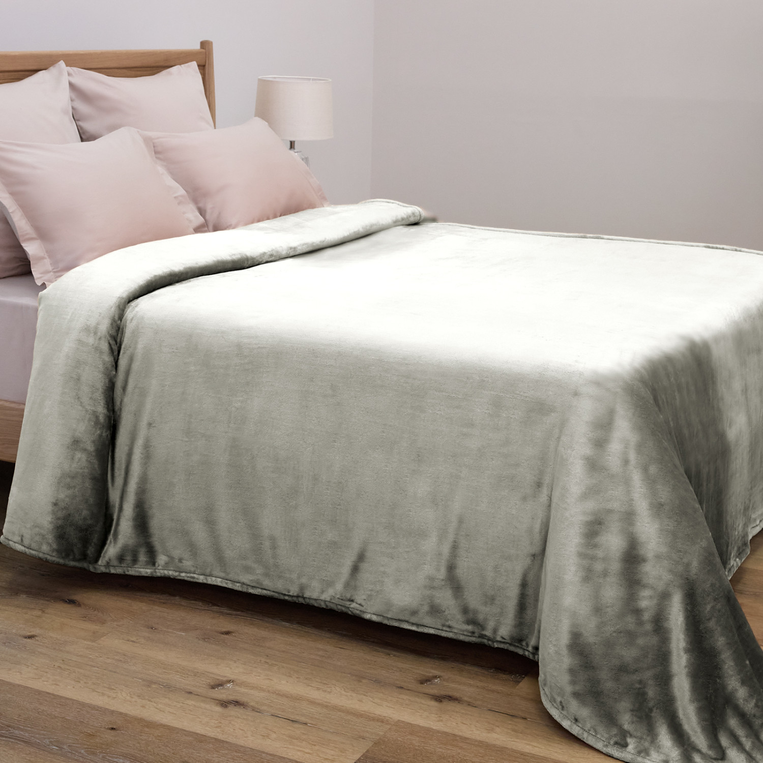 Плед Supersoft, дымчатый