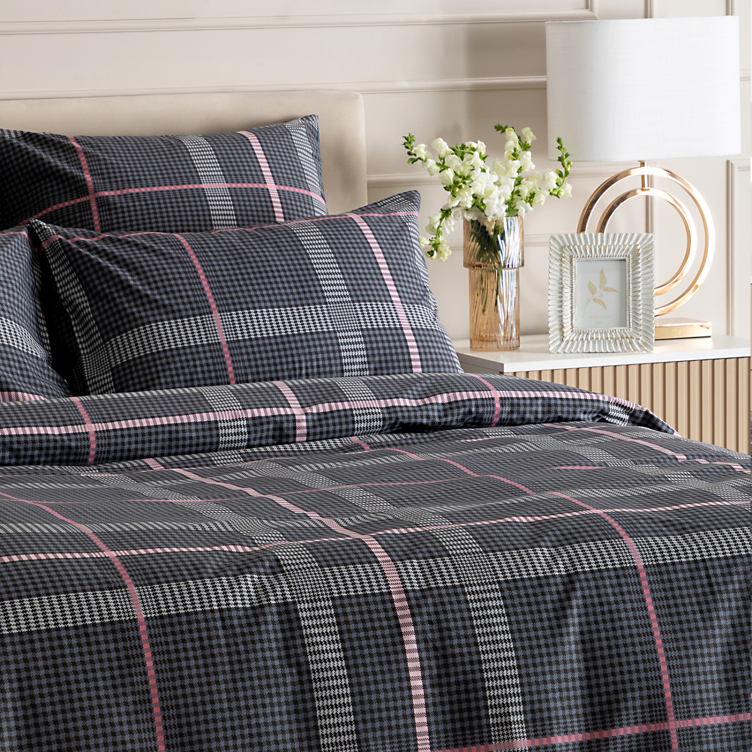 Постельное белье Bonmarito, серый III - фото № 3