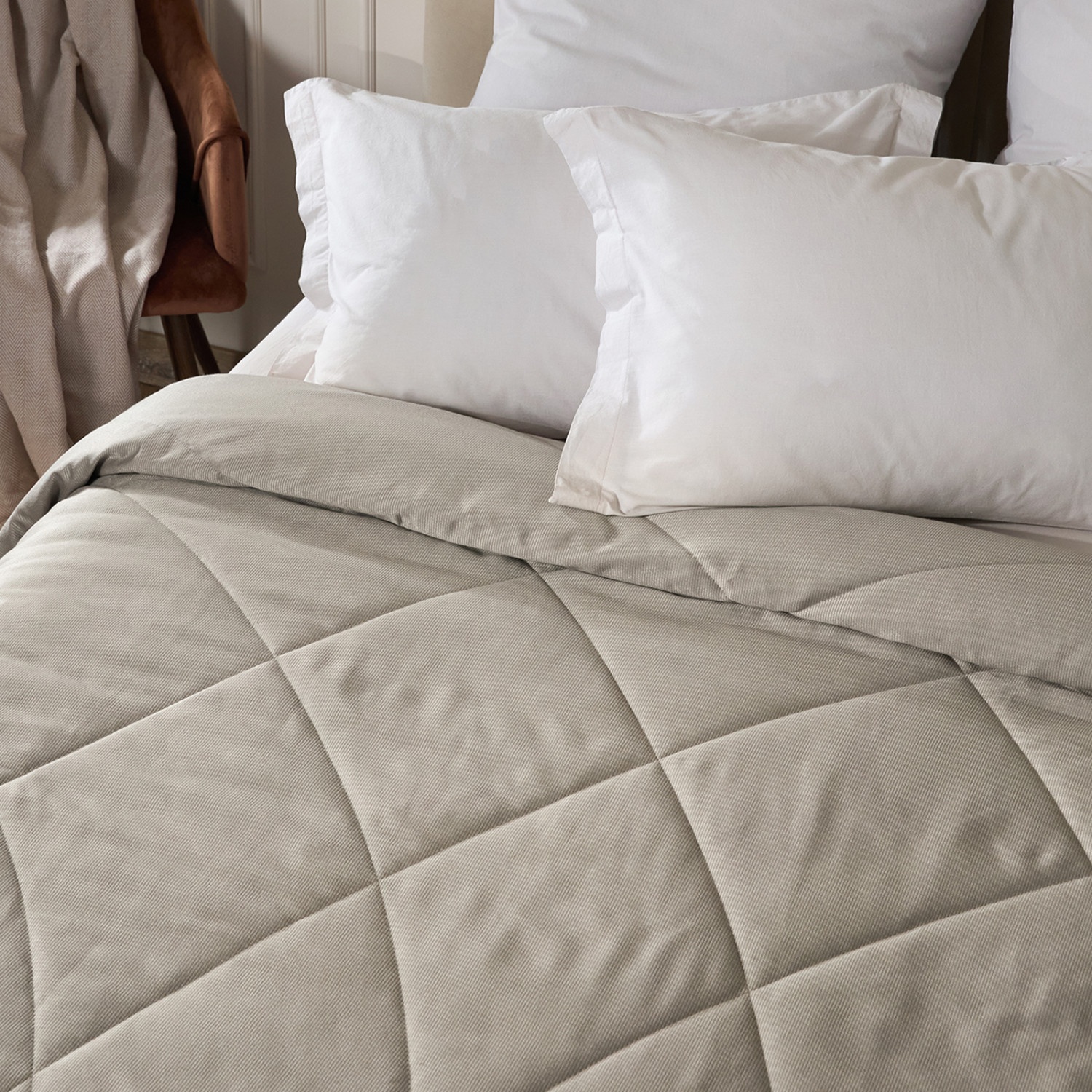 Покрывало Villoresi, серое - фото № 4