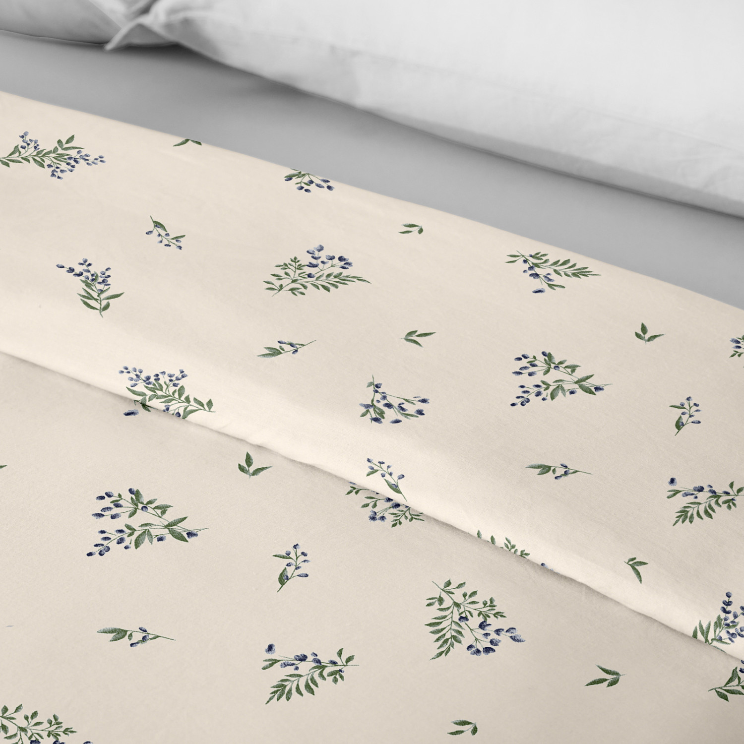 Пододеяльник Туманные цветы/Misty flowers - фото № 3