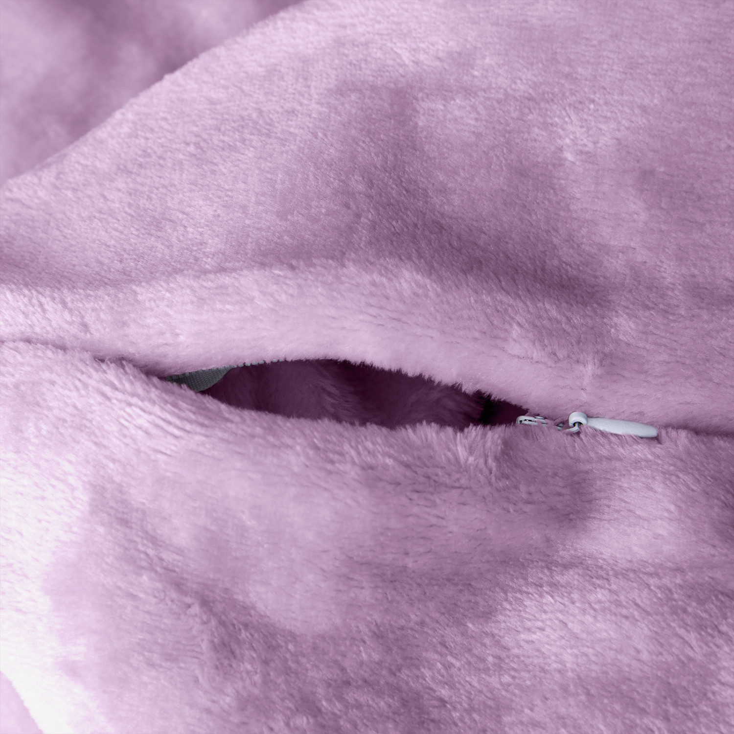 Наволочка декоративная Сверхмягкий/Supersoft, сирень - фото № 4