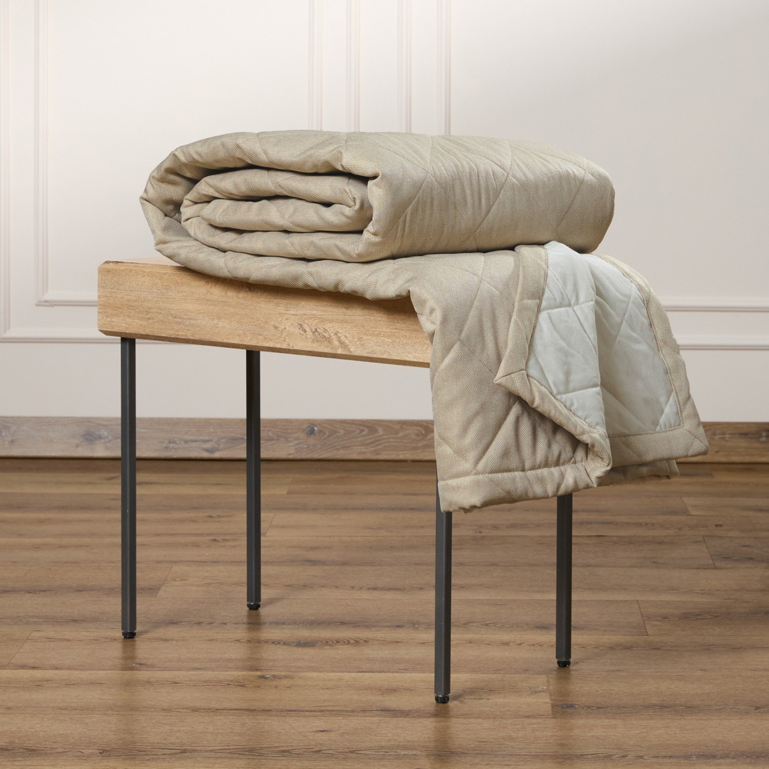 Покрывало Тибр/Tevere, песок - фото № 7