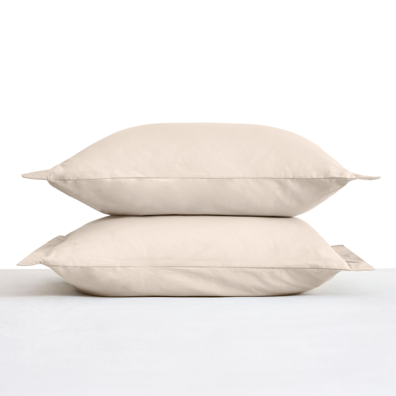 Комплект наволочек Экрю с ушками, перкаль - фото № 2