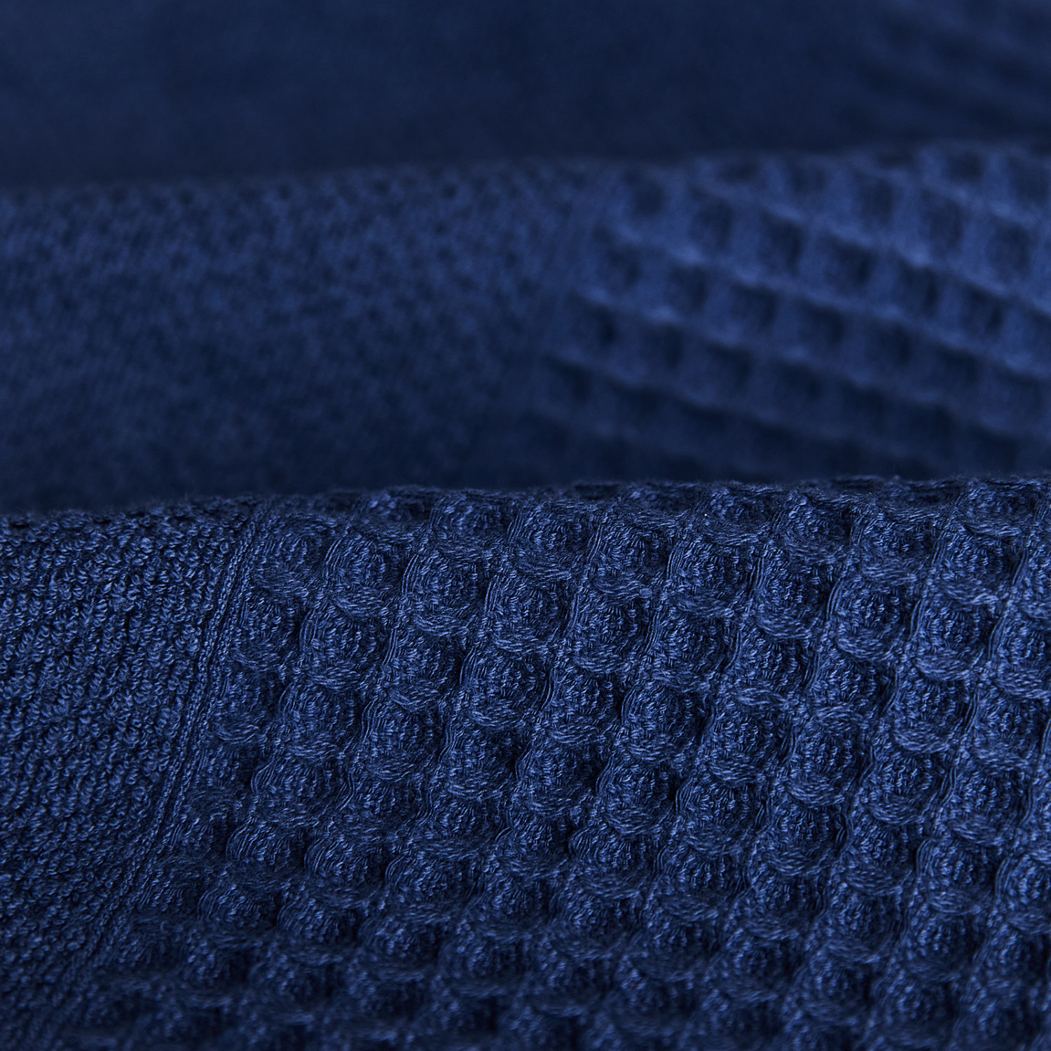 Полотенце махровое Cecile, синее - фото № 4