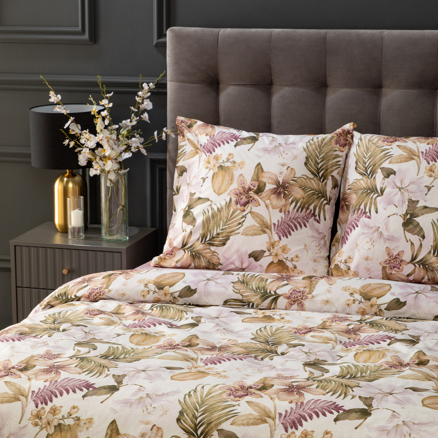 Постельное белье Perfezione, розовое - фото № 9