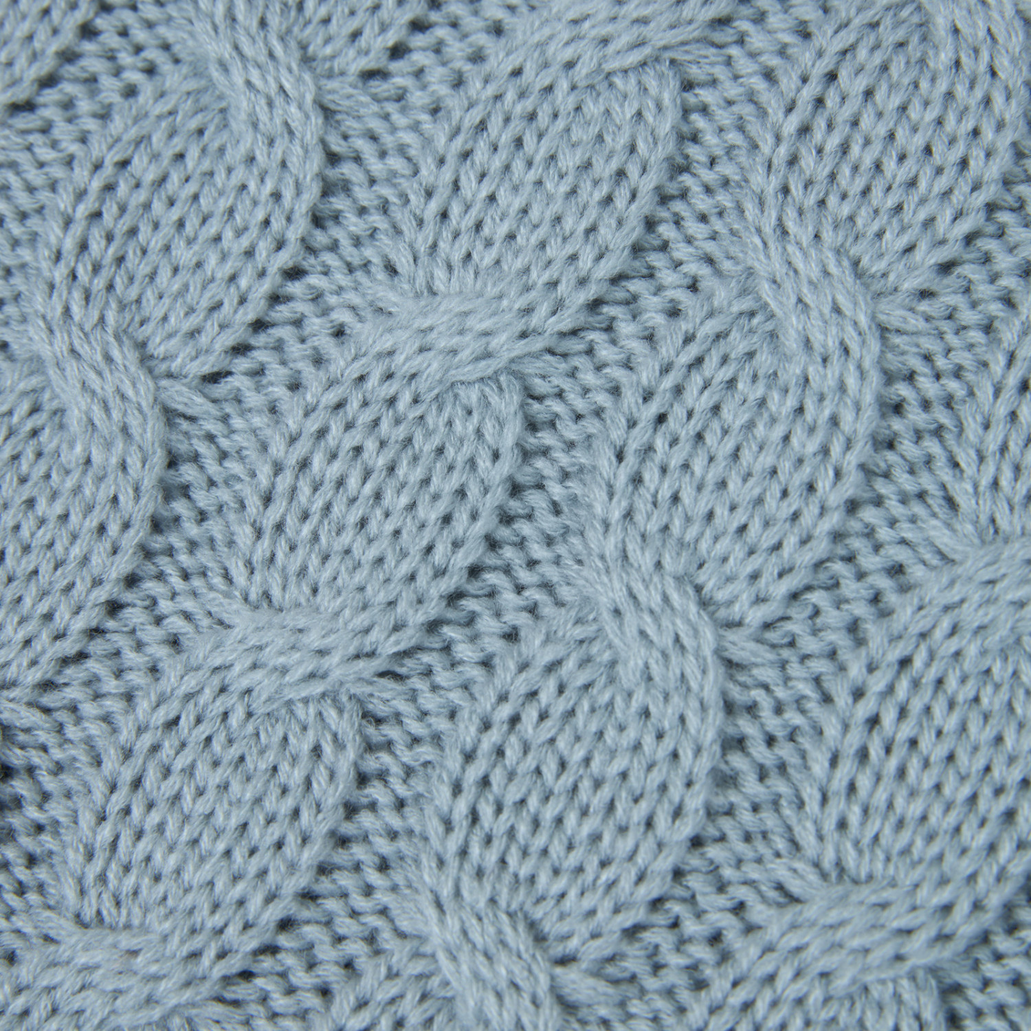 Плед Виллена/Villena, серо-голубой - фото № 4