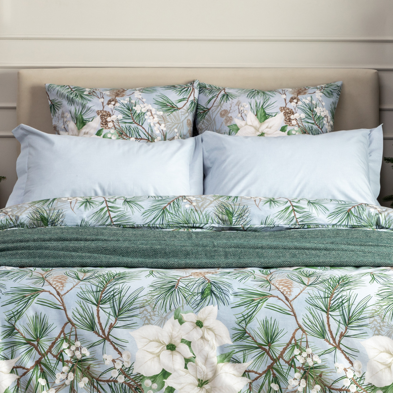 Постельное белье Дерево/Albero di Natale - фото № 13