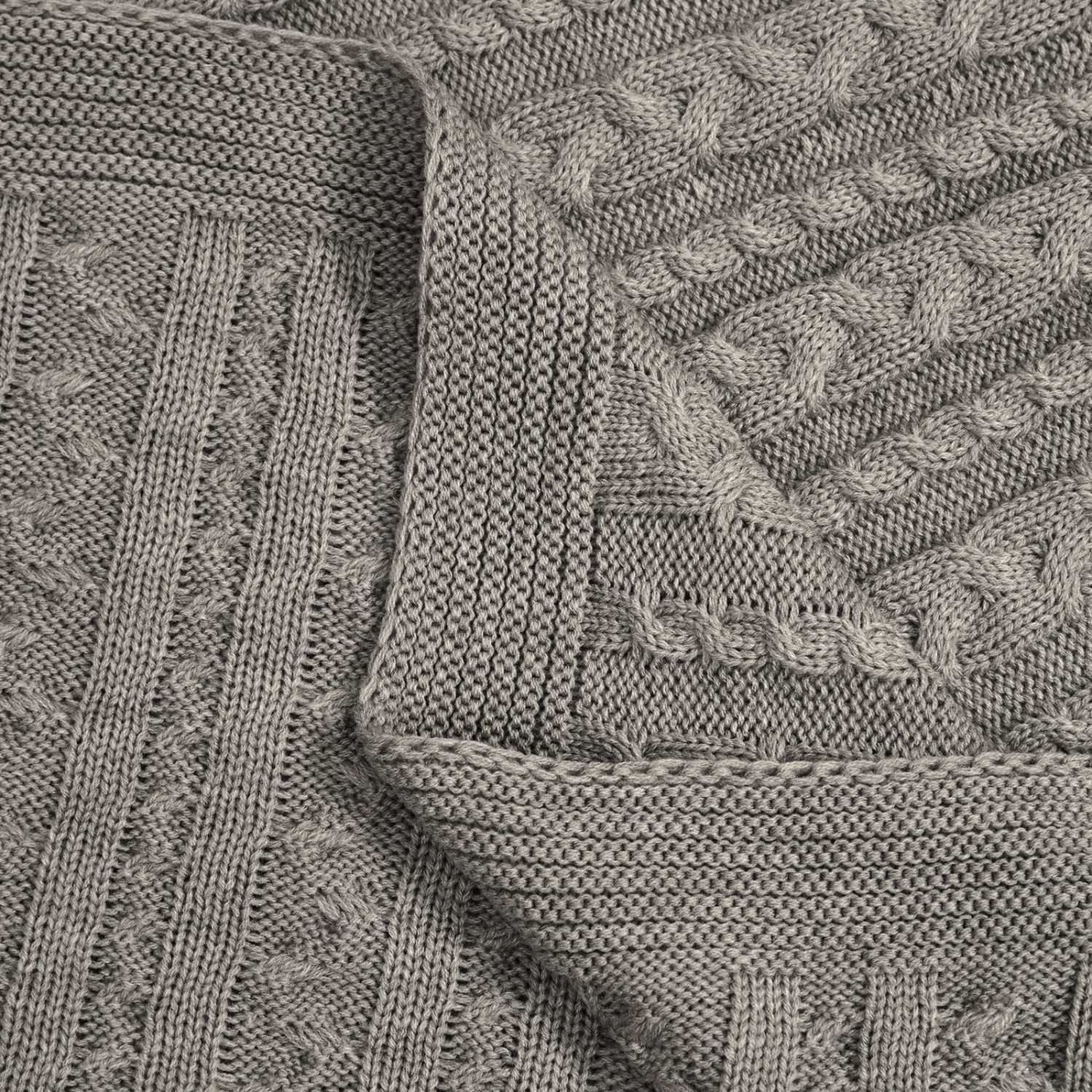 Плед Новаллас/Novallas, серый - фото № 6