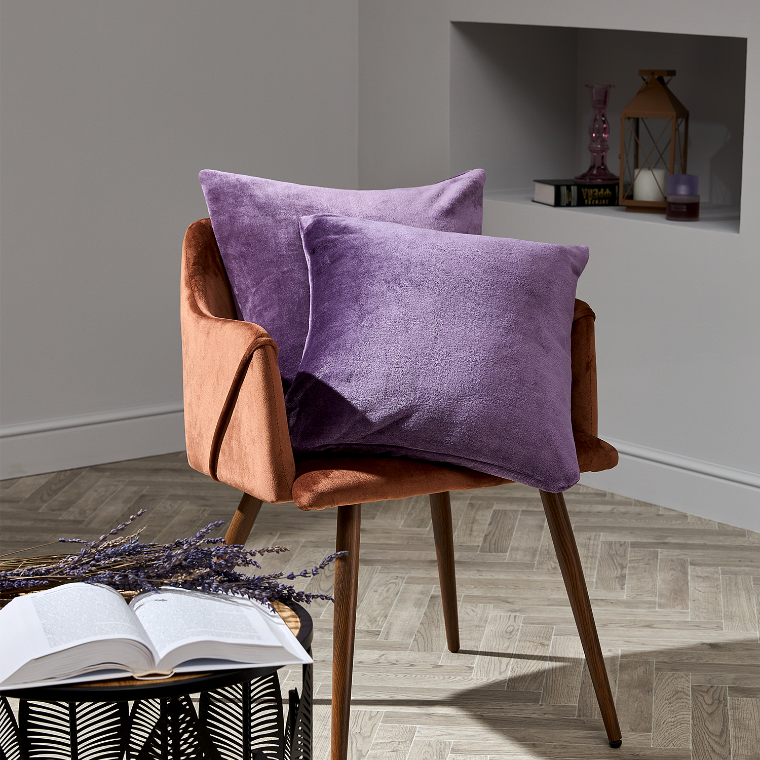 Наволочка декоративная Supersoft, фиолет - фото № 4