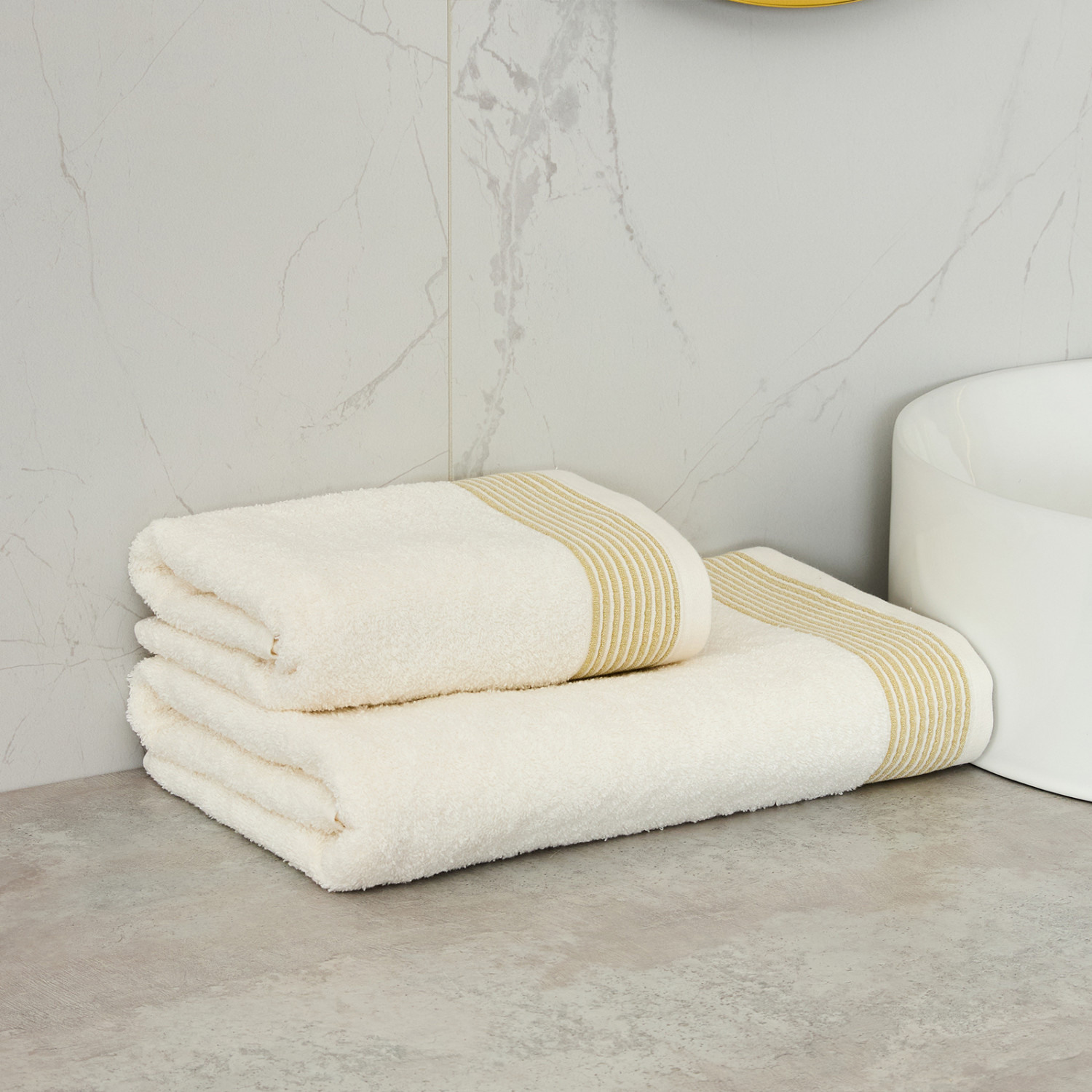 Полотенце махровое Галио/Galio, лайм - фото № 6