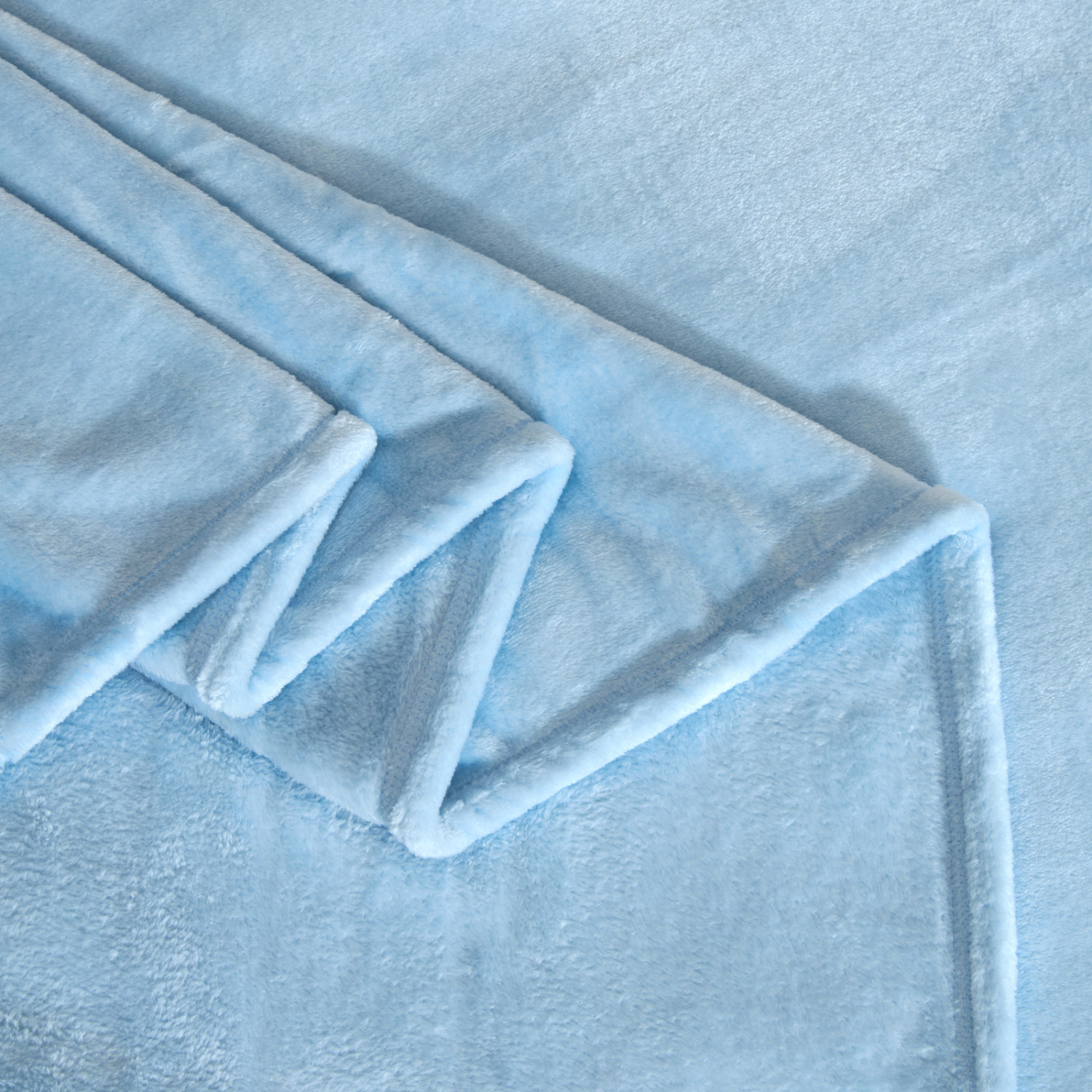 Плед Supersoft, голубой - фото № 6