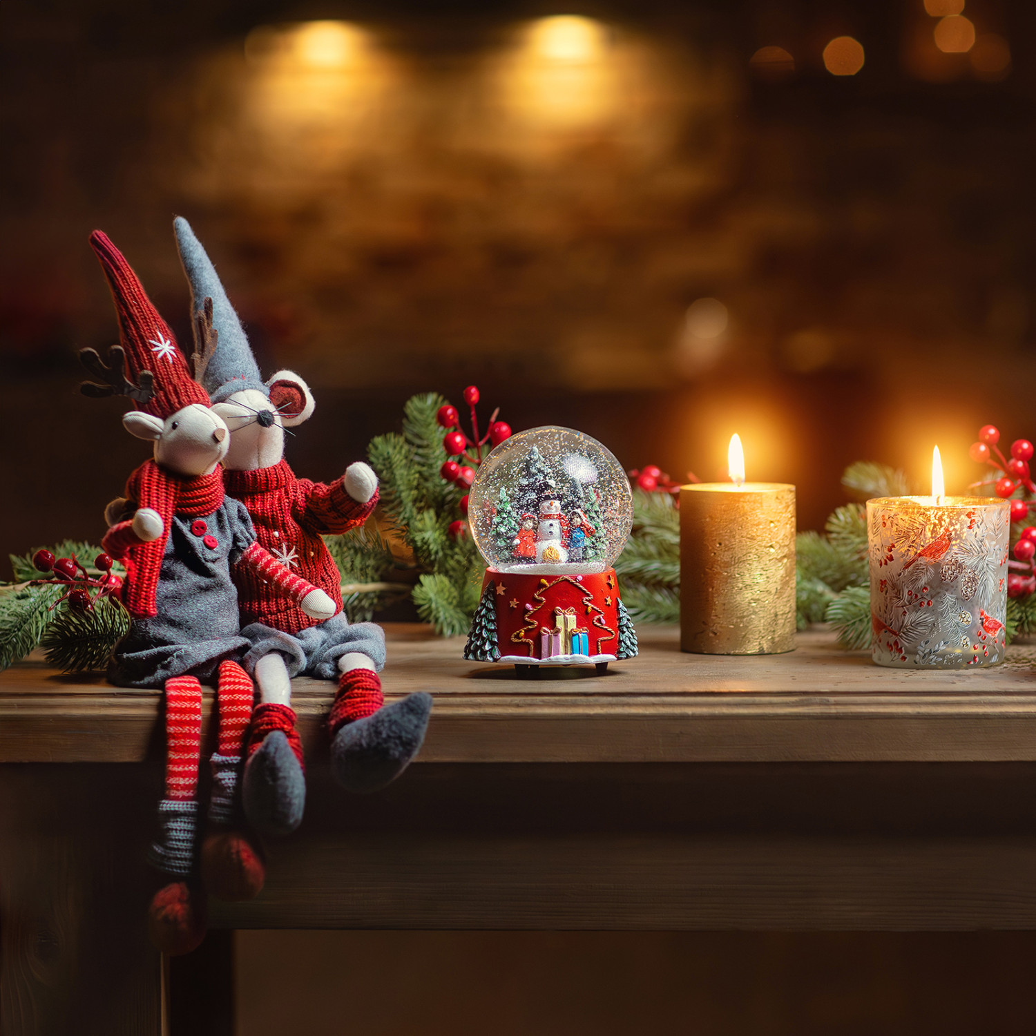 Подсвечник Красный кардинал/Cardinale Rosso - фото № 4