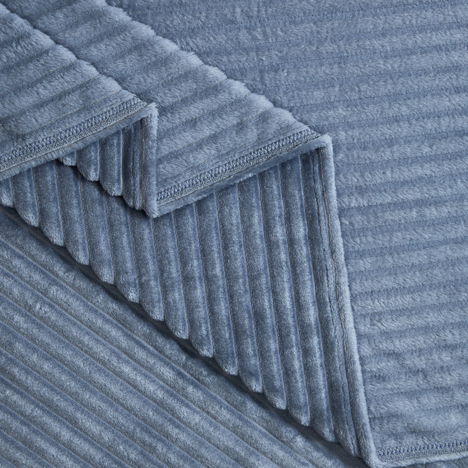 Плед Bessarabia, синий - фото № 4