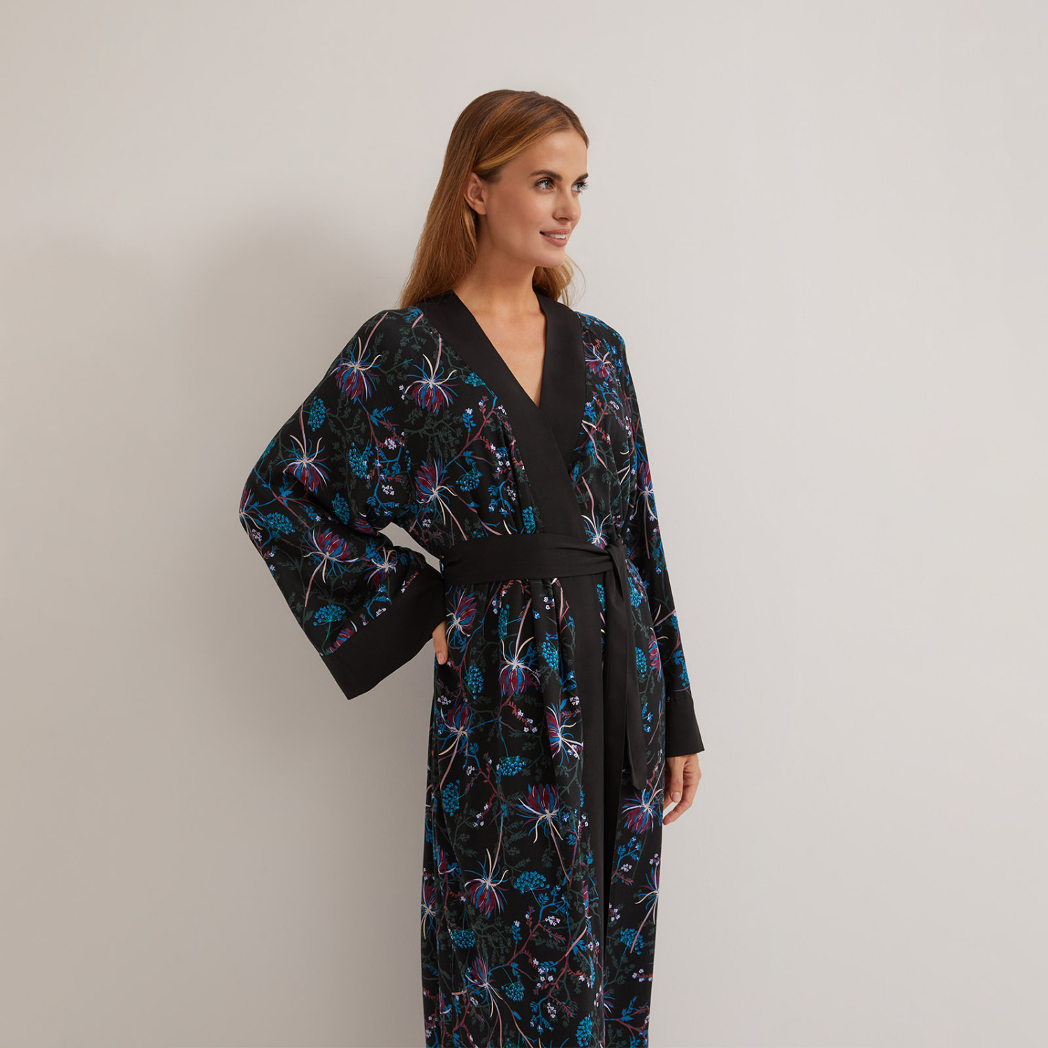 Халат Ночной сад/Night Garden - фото № 6