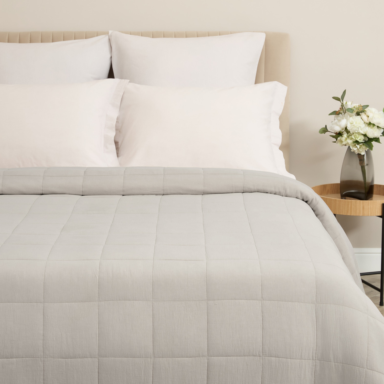 Покрывало Alda, серое - фото № 5