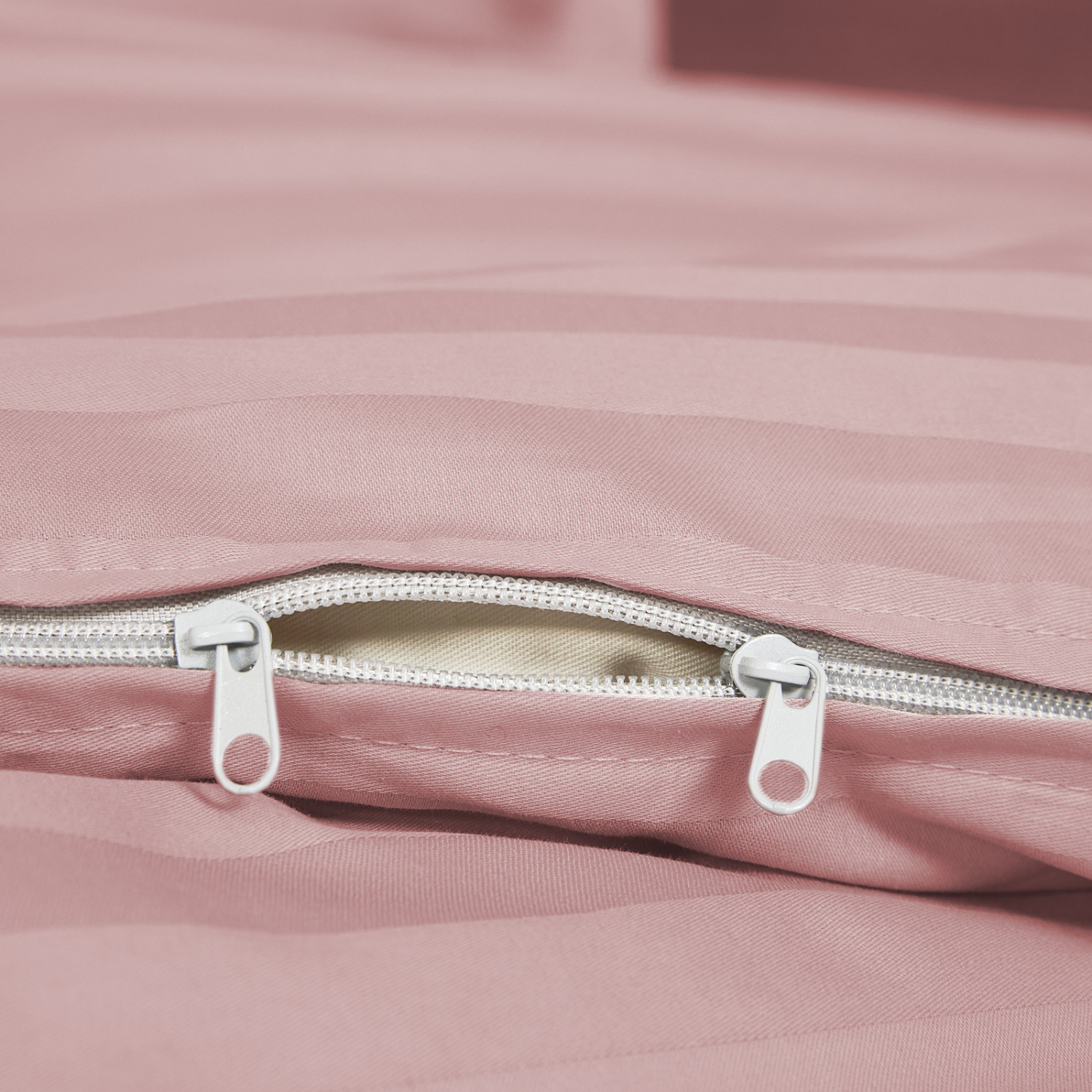 Постельное белье Soft pink, страйп-сатин - фото № 10