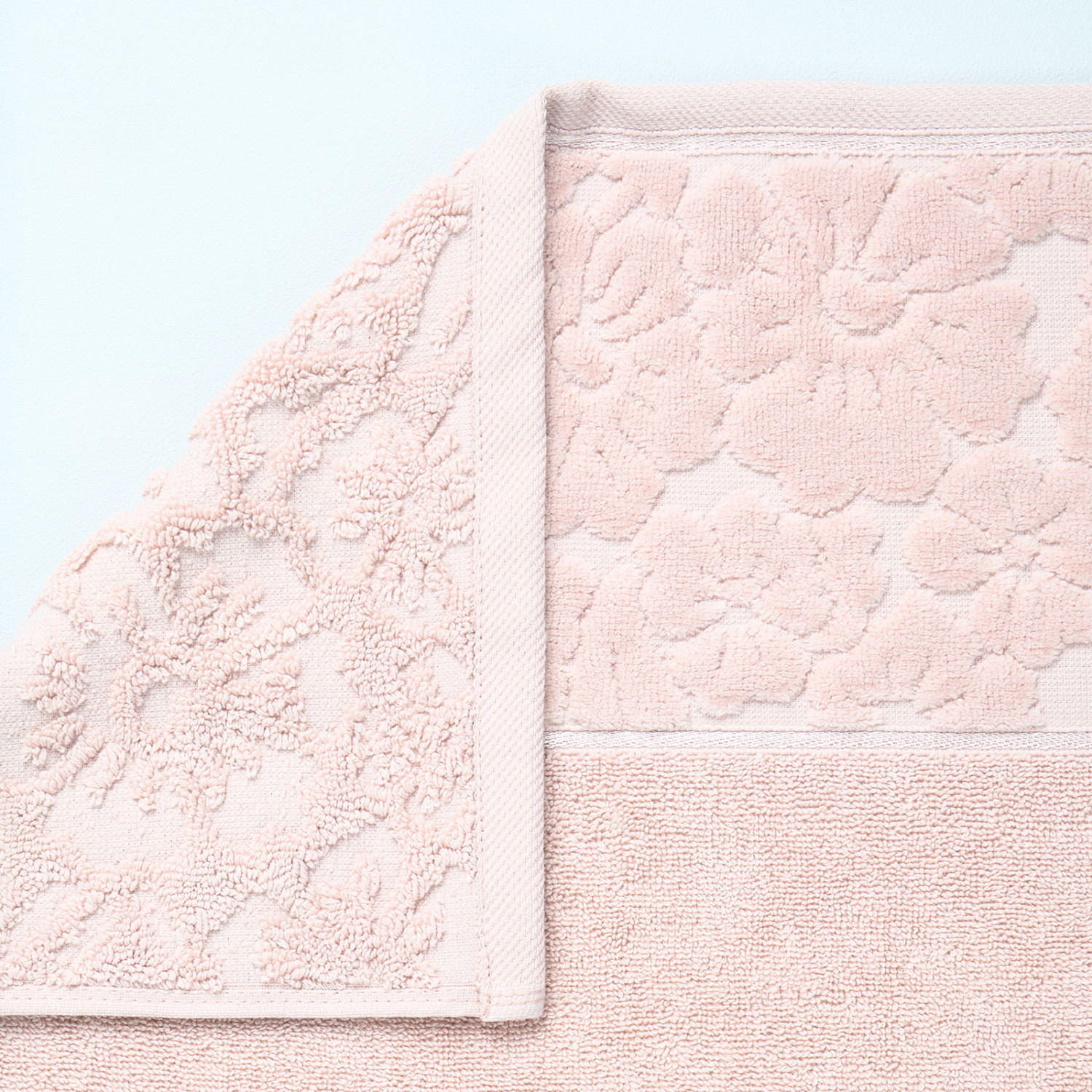 Полотенце махровое Licia, пудра - фото № 2