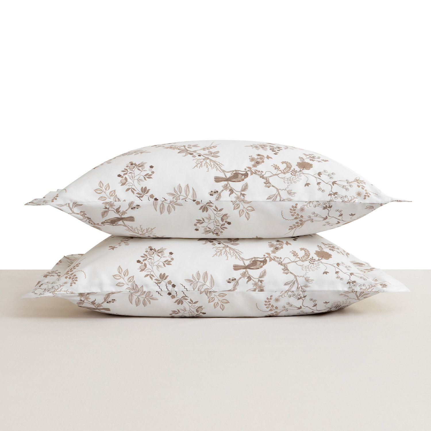 Комплект наволочек Sibilla brown с ушками - фото № 2