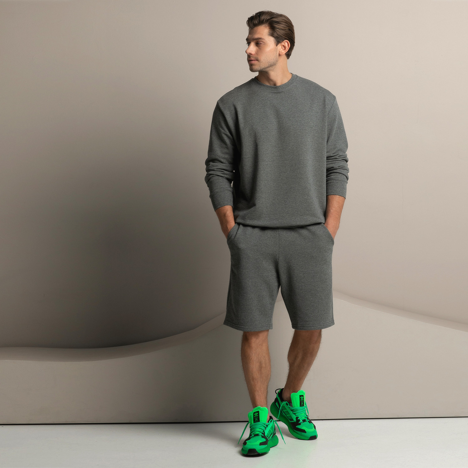 Шорты Massimo men, серые - фото № 10