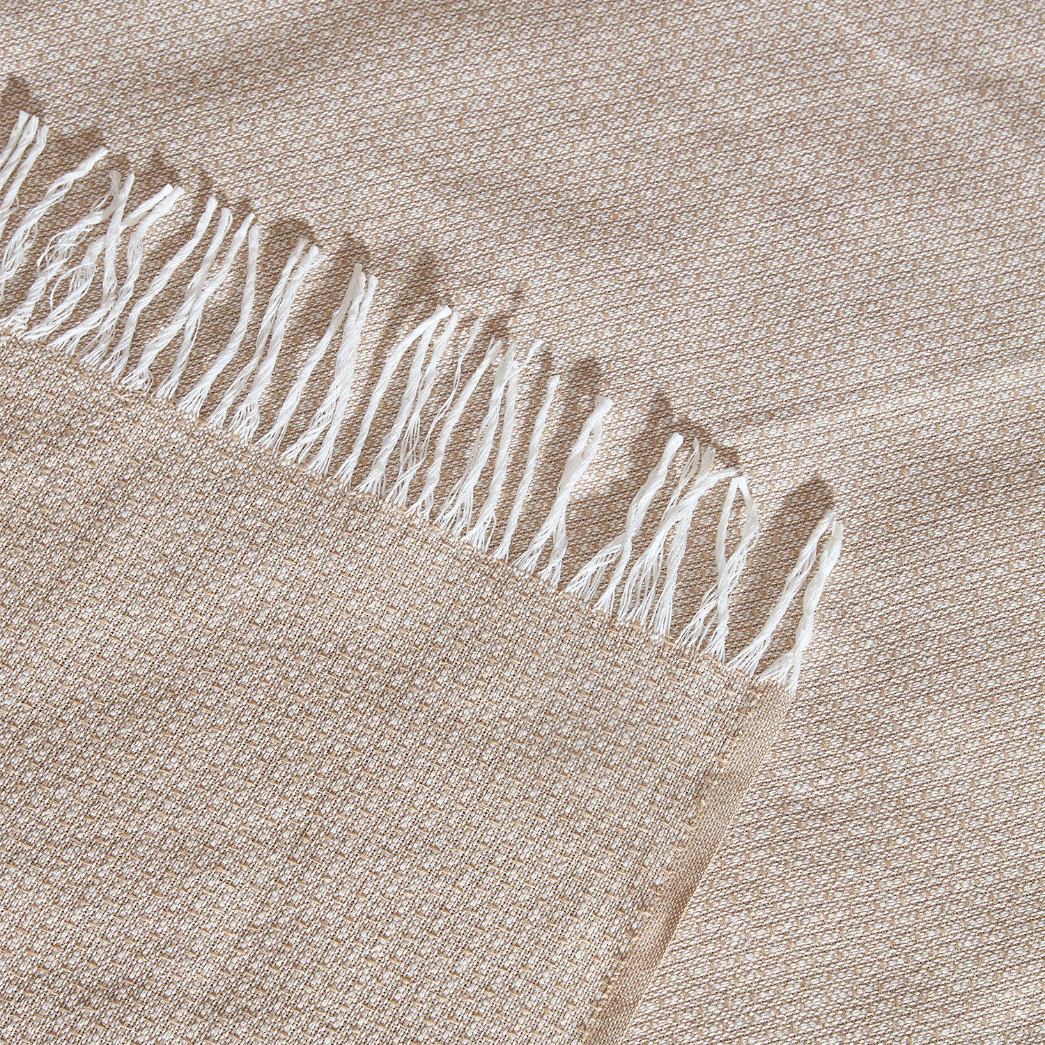 Плед Валенца/Valenza, бежевый - фото № 6