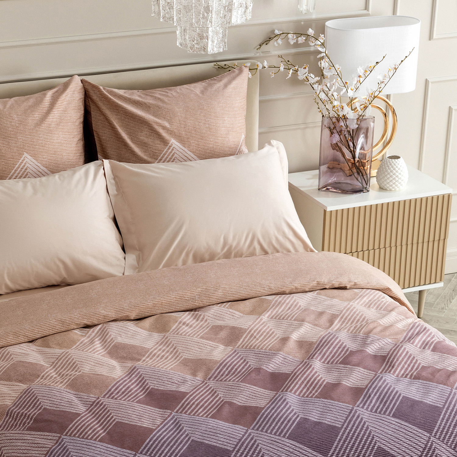 Постельное белье Elysium, мультиколор - фото № 5