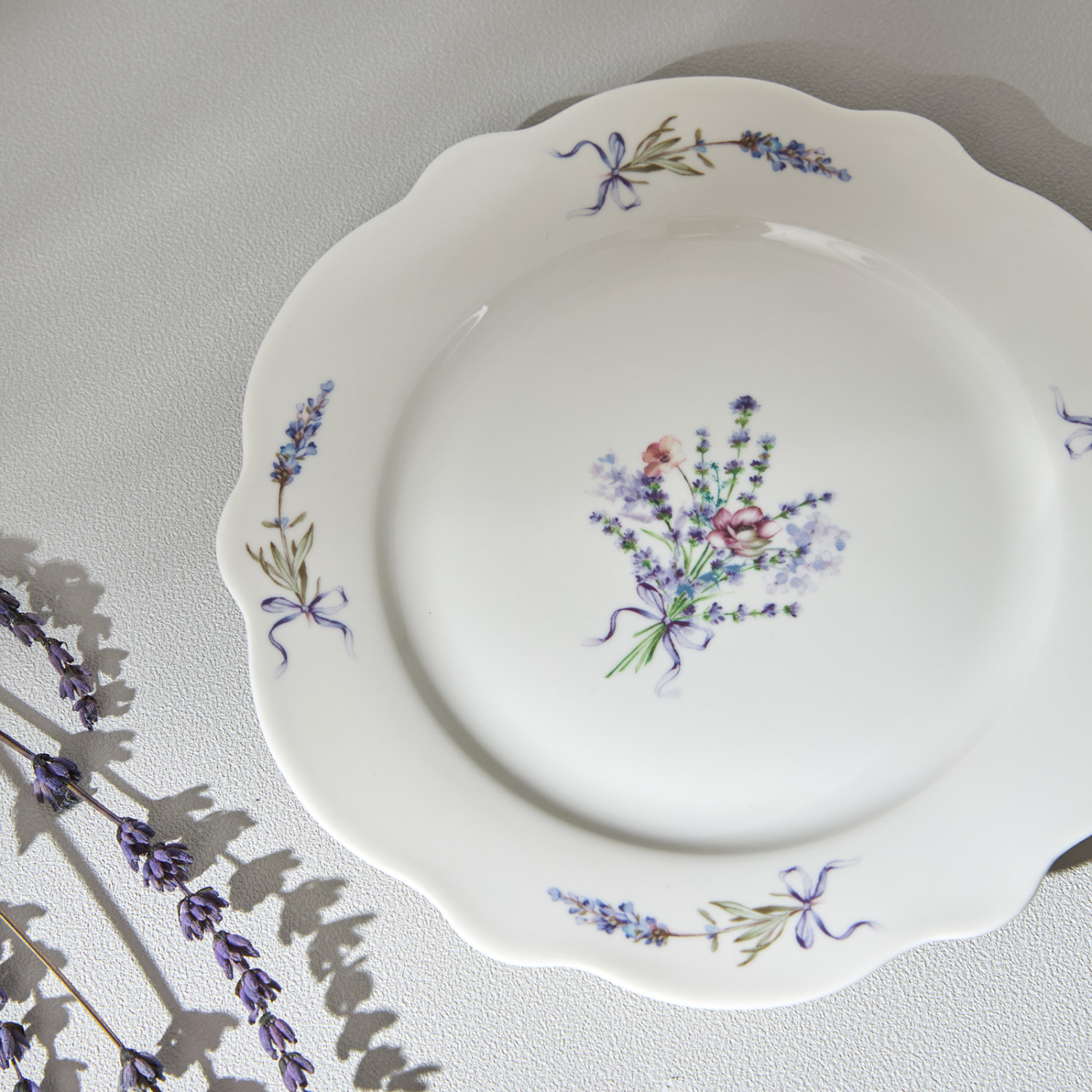 Тарелка Lavander I, 19 см - фото № 2