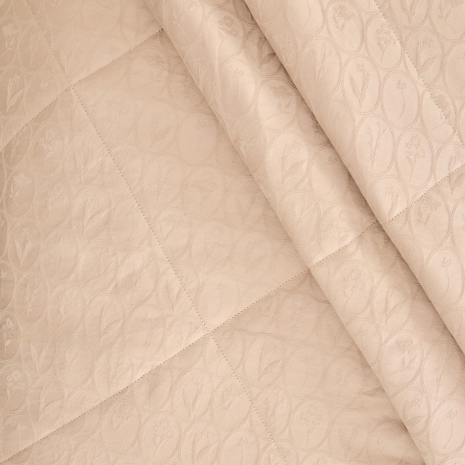 Покрывало Бежевый цветок/Fiore beige - фото № 4