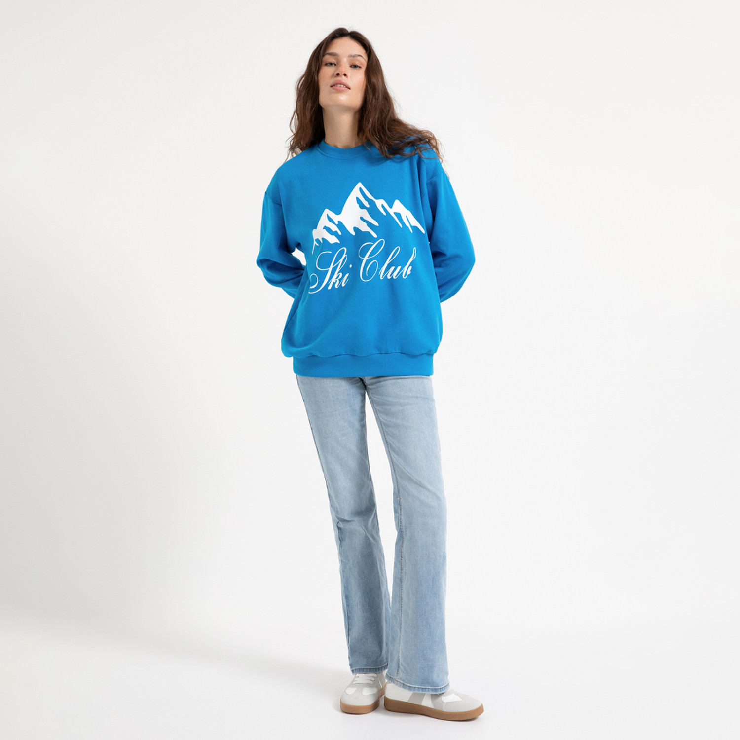Свитшот Ski Club I - фото № 7