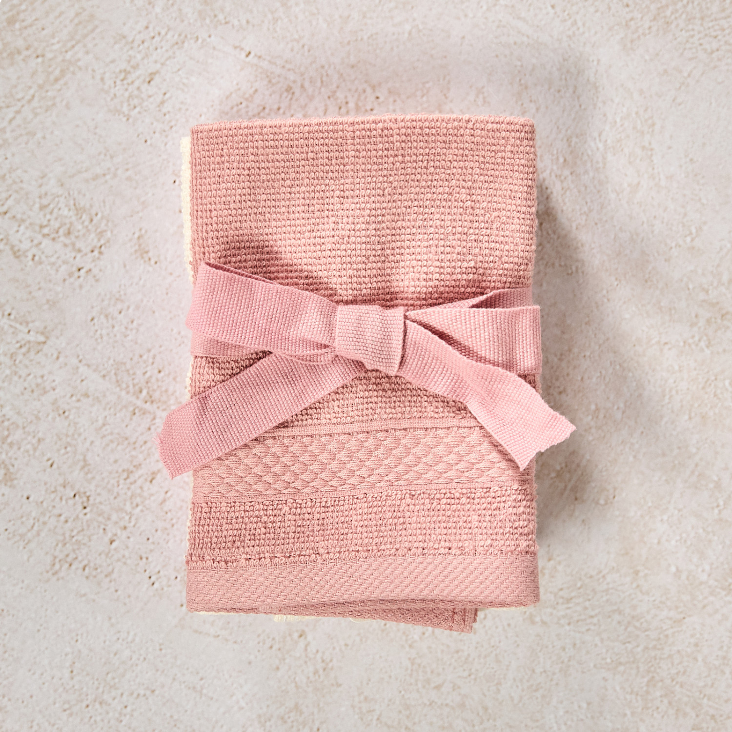 Комплект махровых салфеток Lavender dessert, розовый - фото № 4