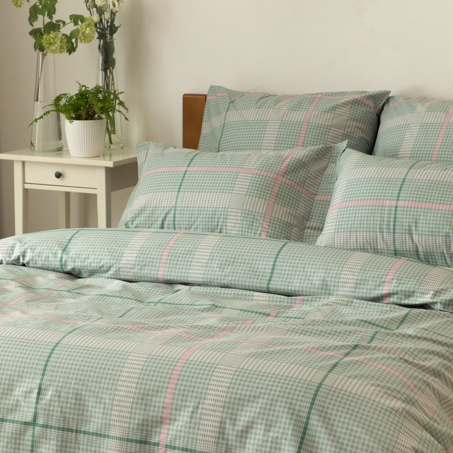 Постельное белье Bonmarito, зеленое - фото № 9