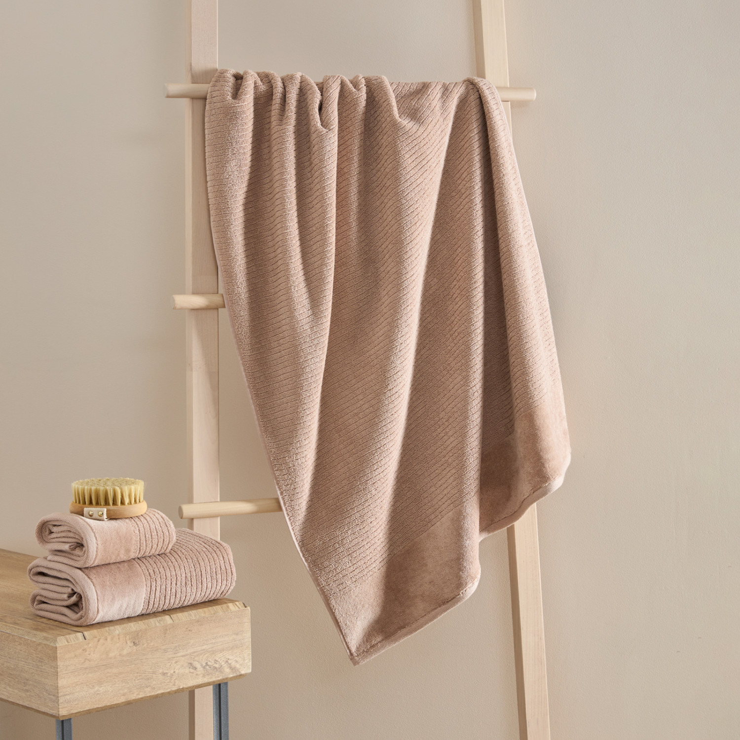 Полотенце махровое Винченца/Vincenza, карамель II - фото № 2