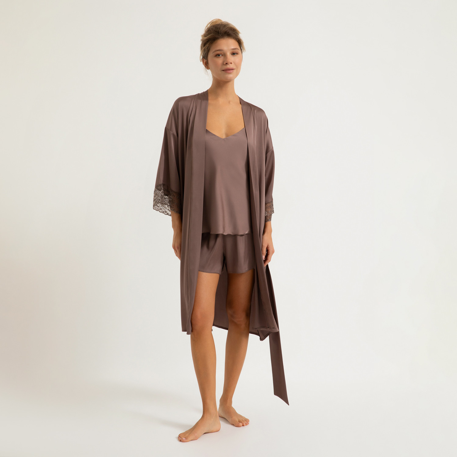 Халат Alisma, шоколад - фото № 6