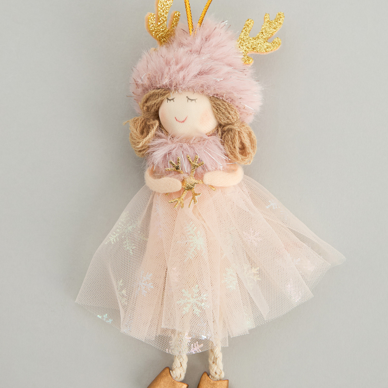 Елочная игрушка Зимняя фея/Winter Fay I - фото № 7