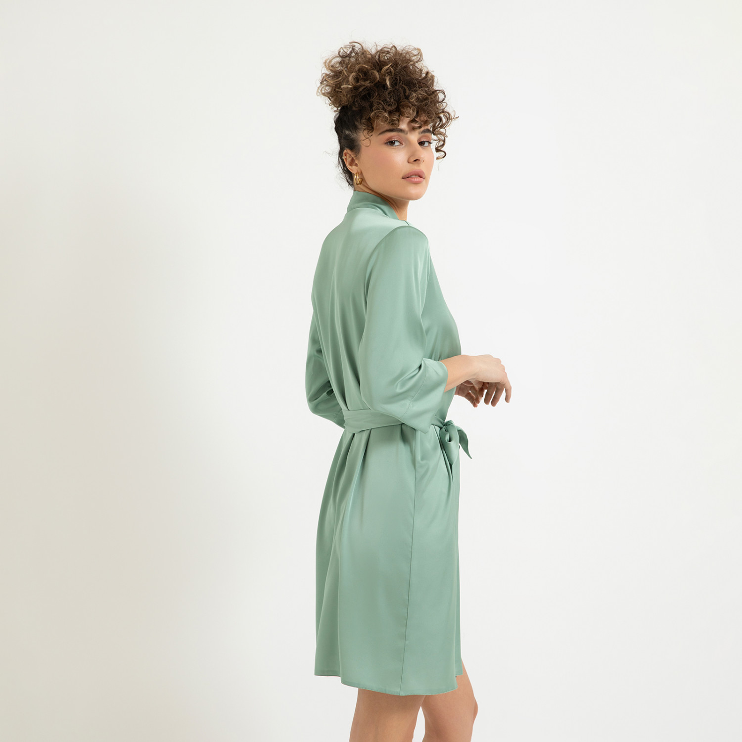 Халат Alisma, нефрит - фото № 2