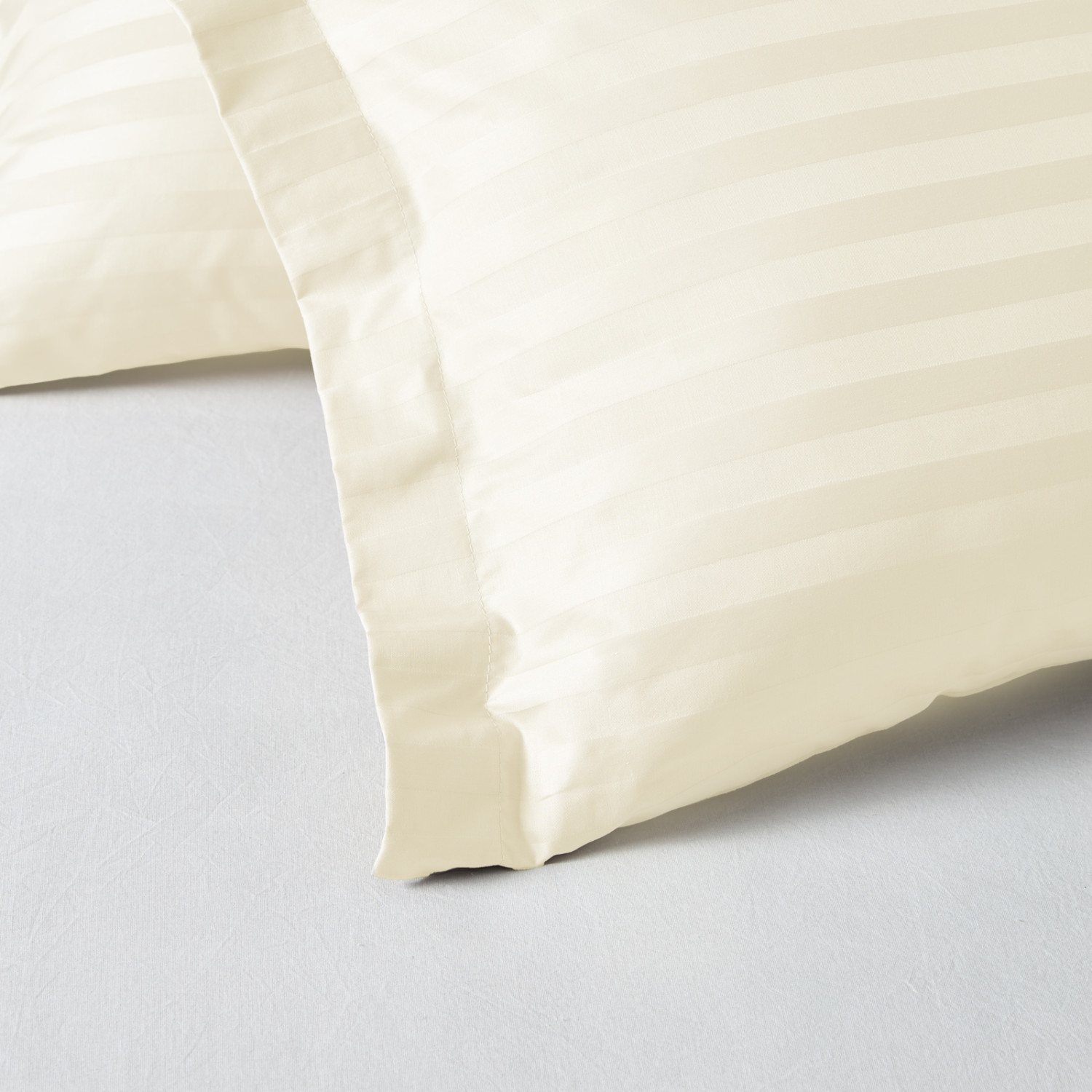 Комплект наволочек Ecru с ушками, страйп-сатин 40156 - фото № 4