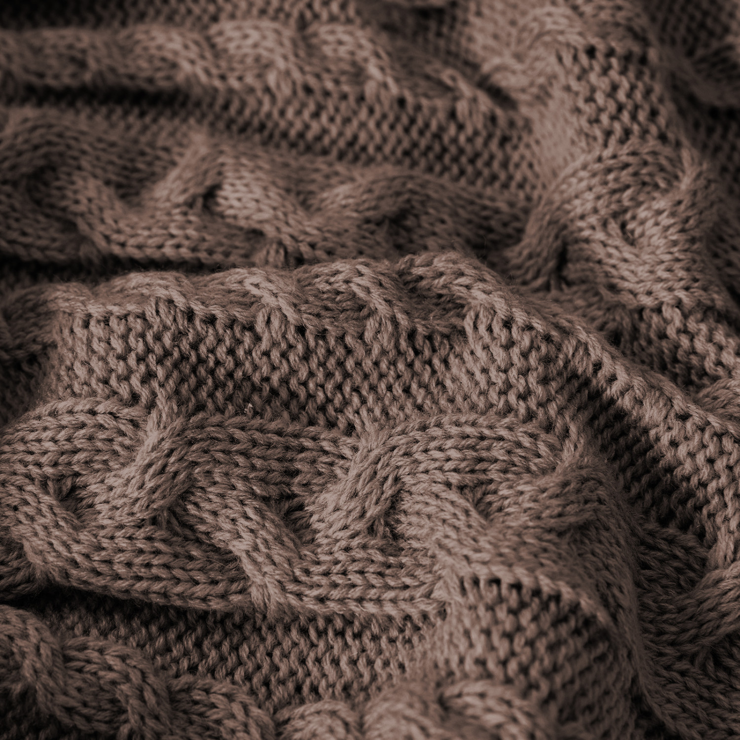 Плед Novallas, шоколадный - фото № 4