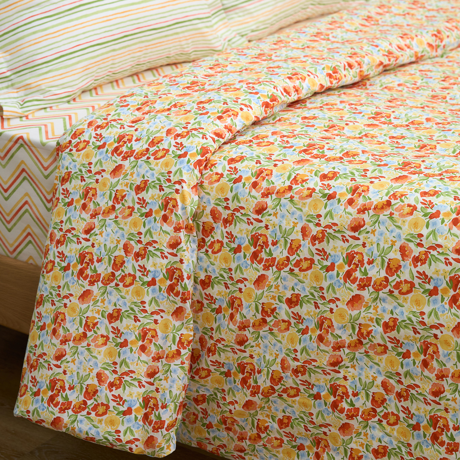 Пододеяльник Milfler, оранжевый - фото № 2