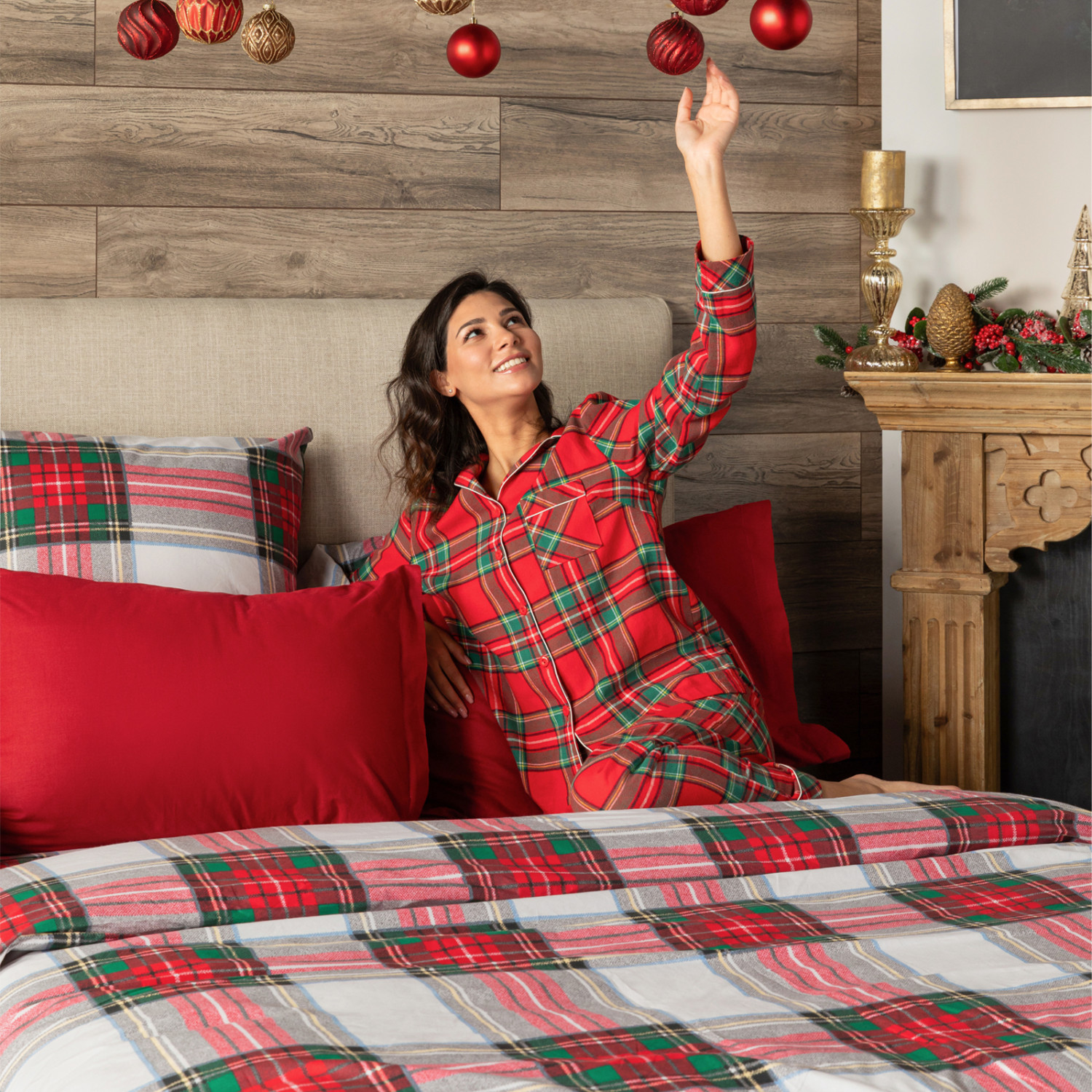 Постельное белье Winter Tartan - фото № 3