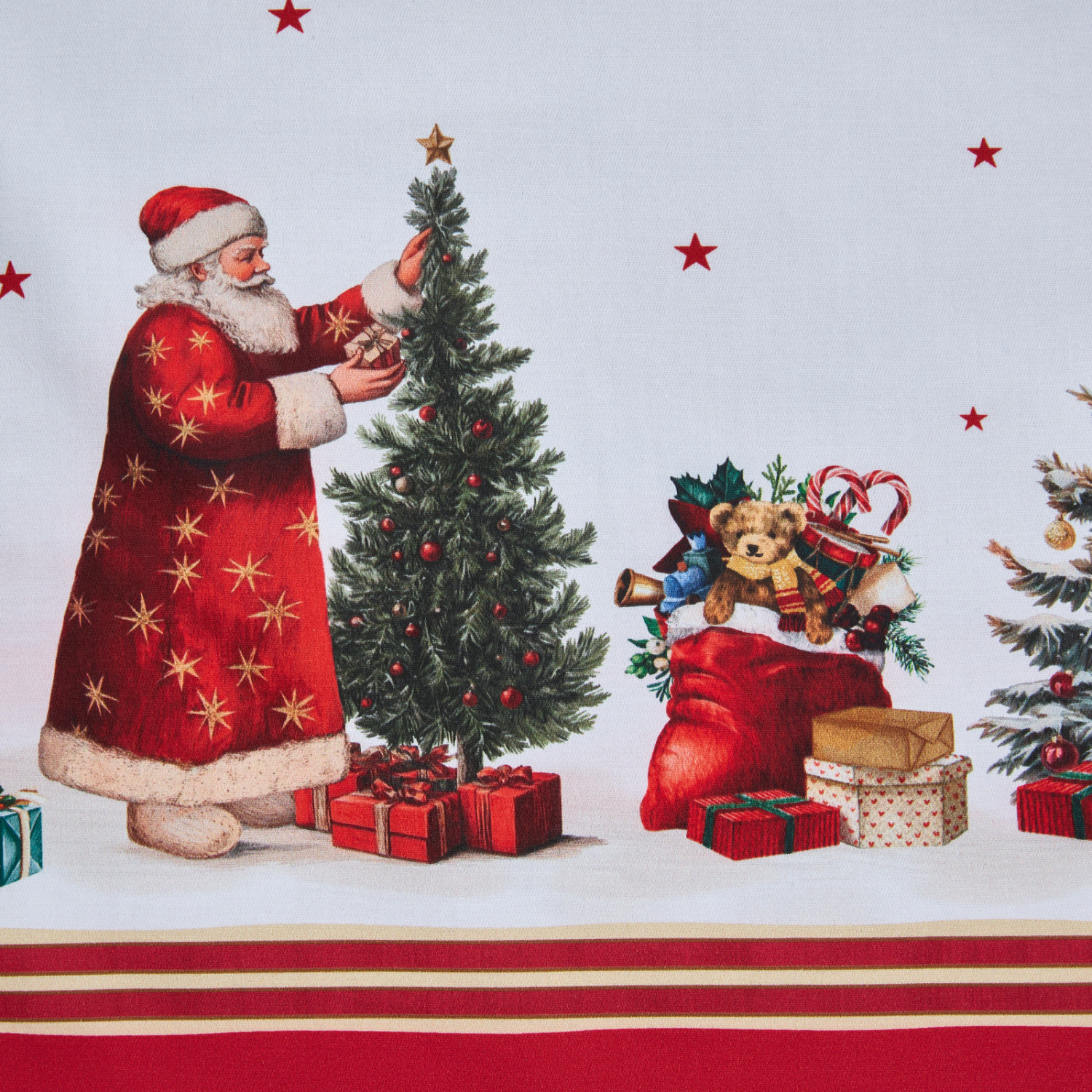 Скатерть-дорожка Christmas tree II - фото № 6