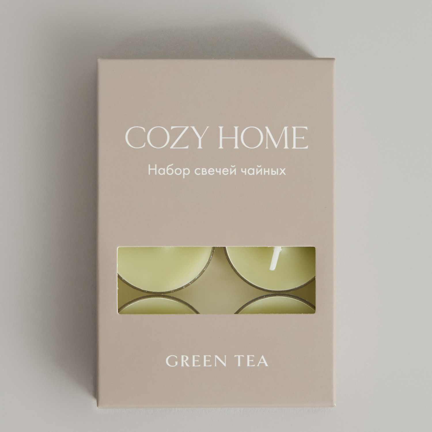 Набор свечей Зеленый чай/Green Tea