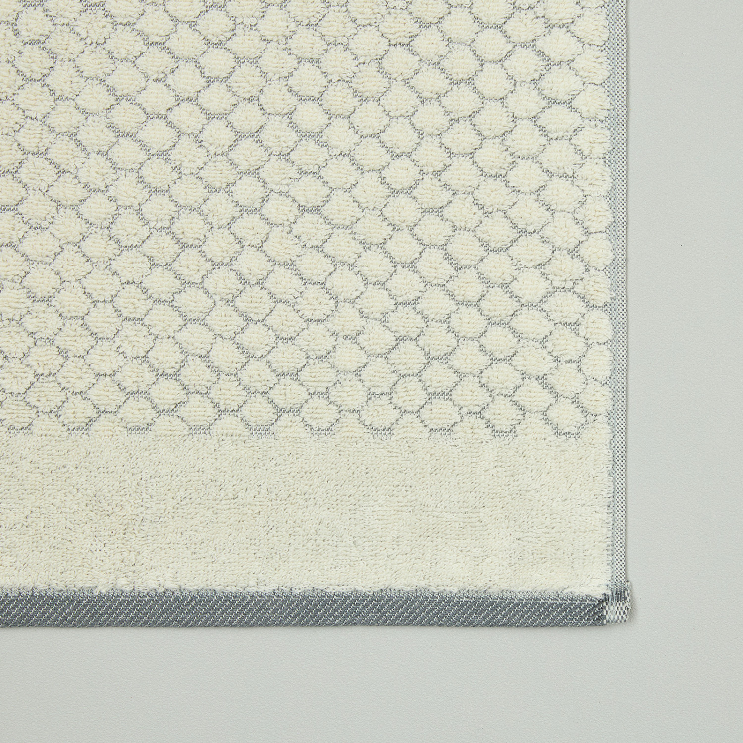 Полотенце махровое Girolamo, серое - фото № 3