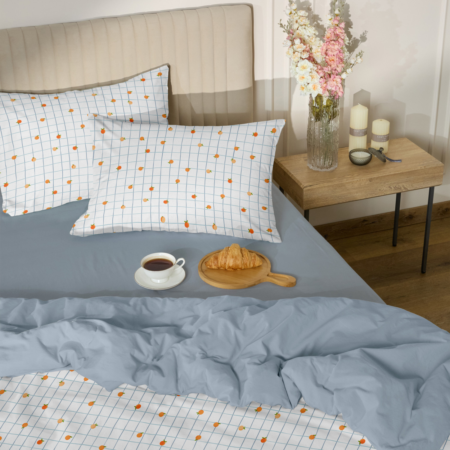 Постельное белье Персики - фото № 4